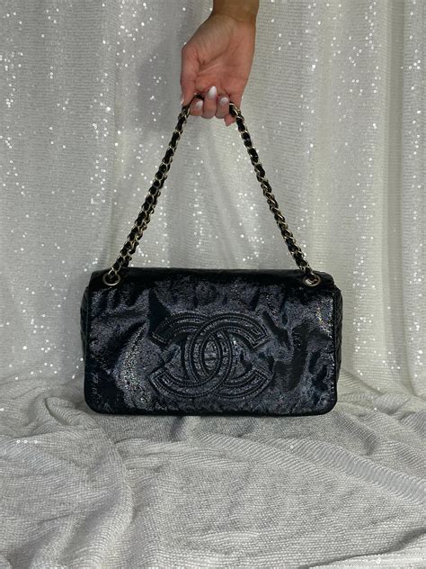 chanel rock and chain bag|chanel shoulder bag with chain.